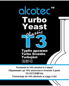 Alcotec Classic T3 Turbo Yeast/kvas