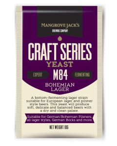 Pivovarske kvasovke Mangrove Jack's - Bohemian Lager (M84)