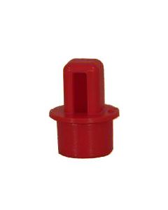 Nastavek proti pretakanju usedlin za pipico vrelnika