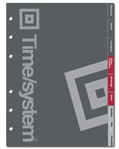 Time/system Business A5 - Glavni register - 9 delov